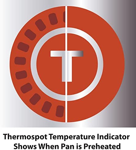 T-fal C561SC Titanium Advanced Nonstick Thermo-Spot Heat Indicator Dishwasher Safe Cookware Set， 12-Piece， Black