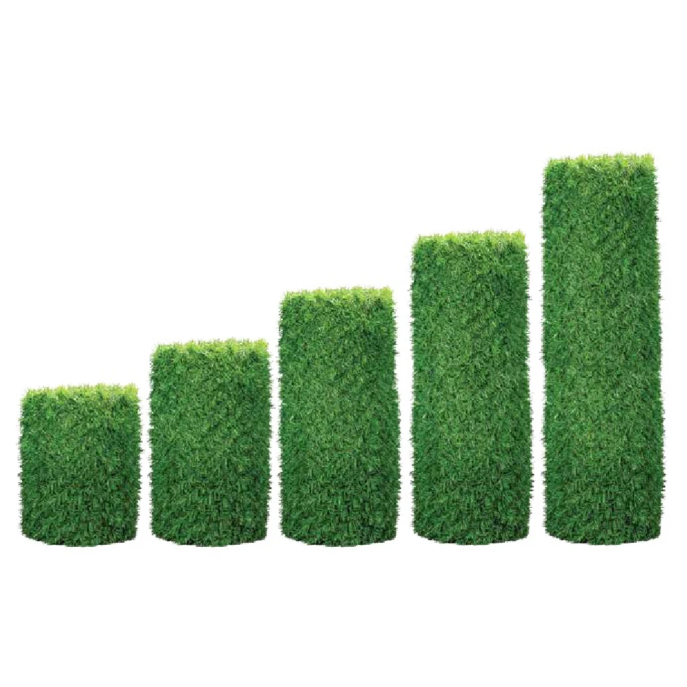 Green Grass Fence 1 5 MT Height 10 MT Length Hot Sale Artificial Fence Decorative Fence Camouflage Green Wall