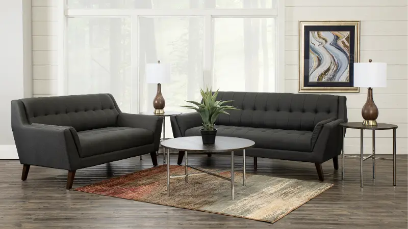 Celeste Gray 5 Piece Living Room Set