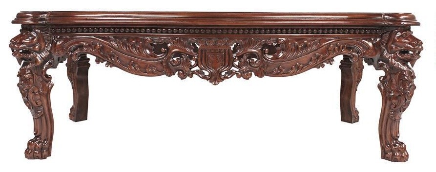 Grand Hall Lion Leg Coffee Table   Victorian   Coffee Tables   by XoticBrands Home Decor  Houzz