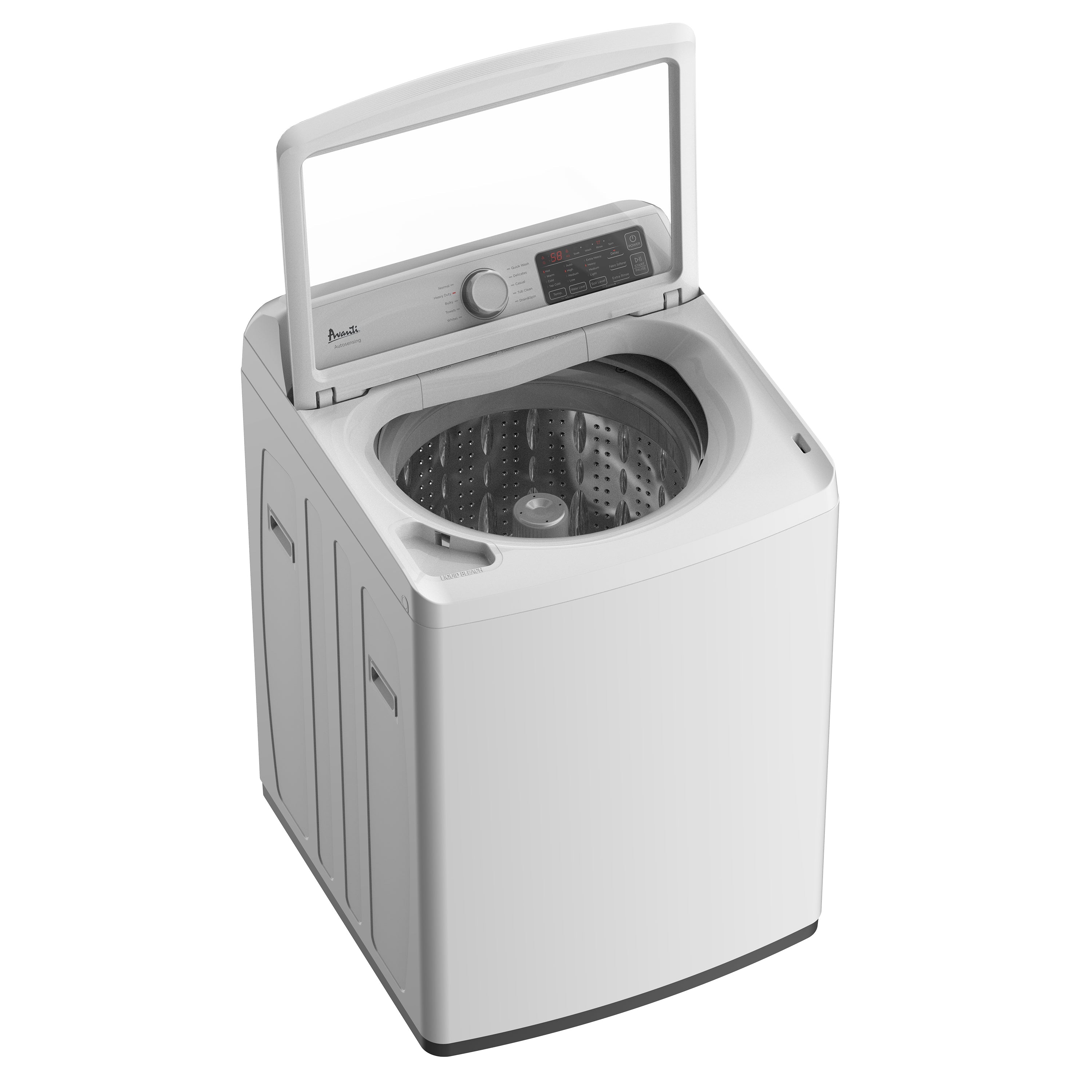 Avanti Compact Top Load Washer, 3.7 cu. ft. Capacity, in White (SLTW37D0W)