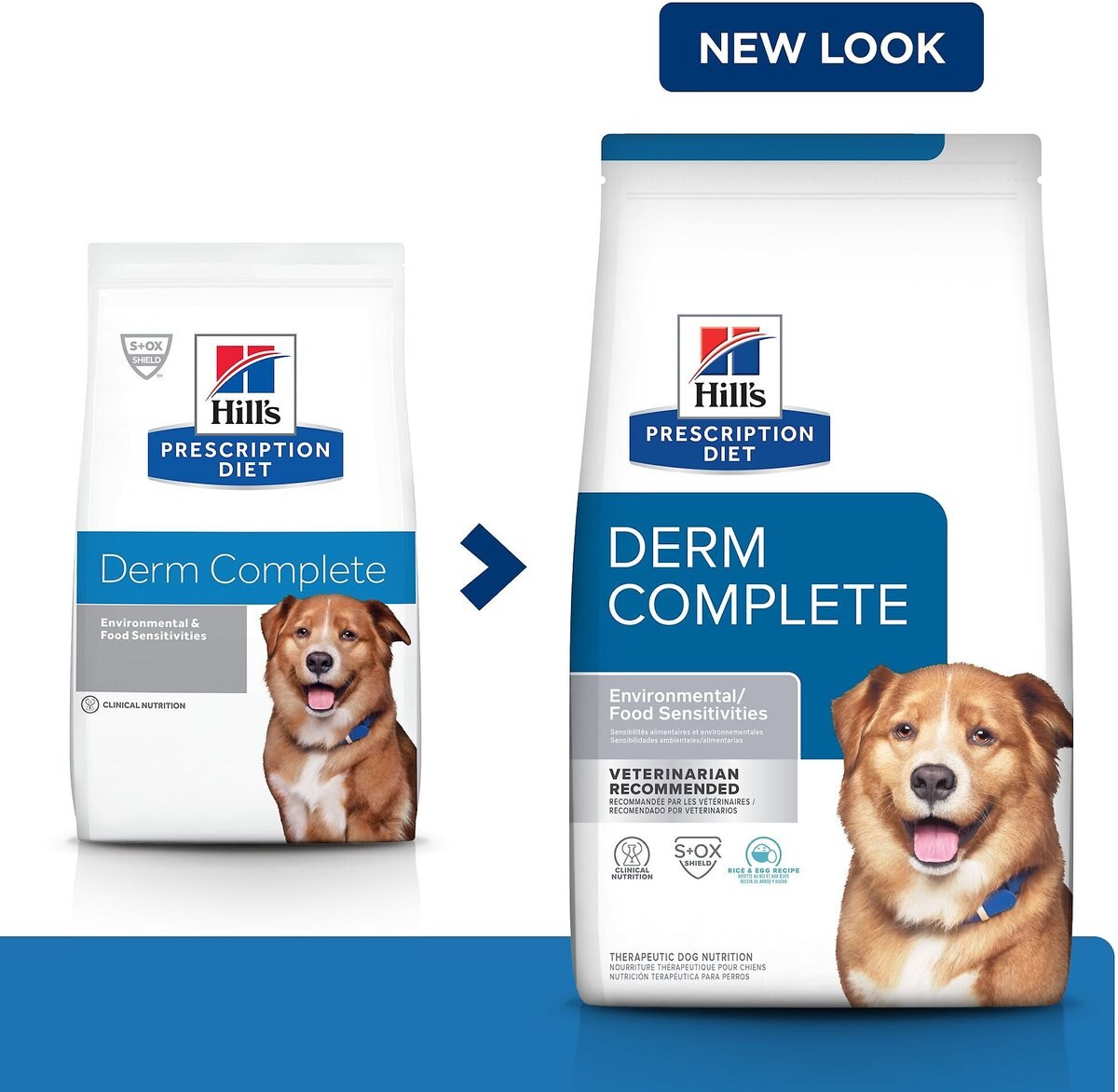 Hill's Prescription Diet Derm Complete Dry Dog Food