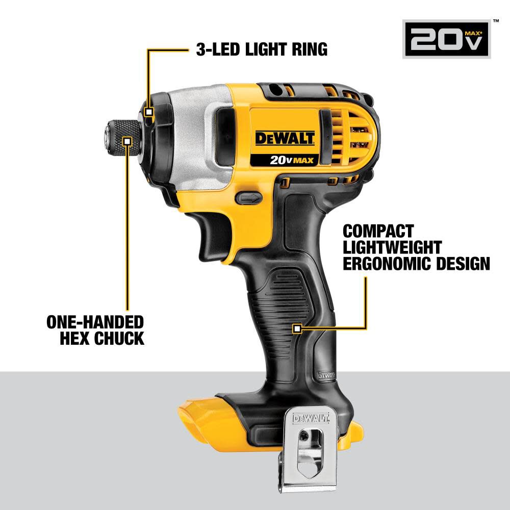 DEWALT 20 V MAX Compact 6 TOOL Combo Kit DCK620D2 from DEWALT