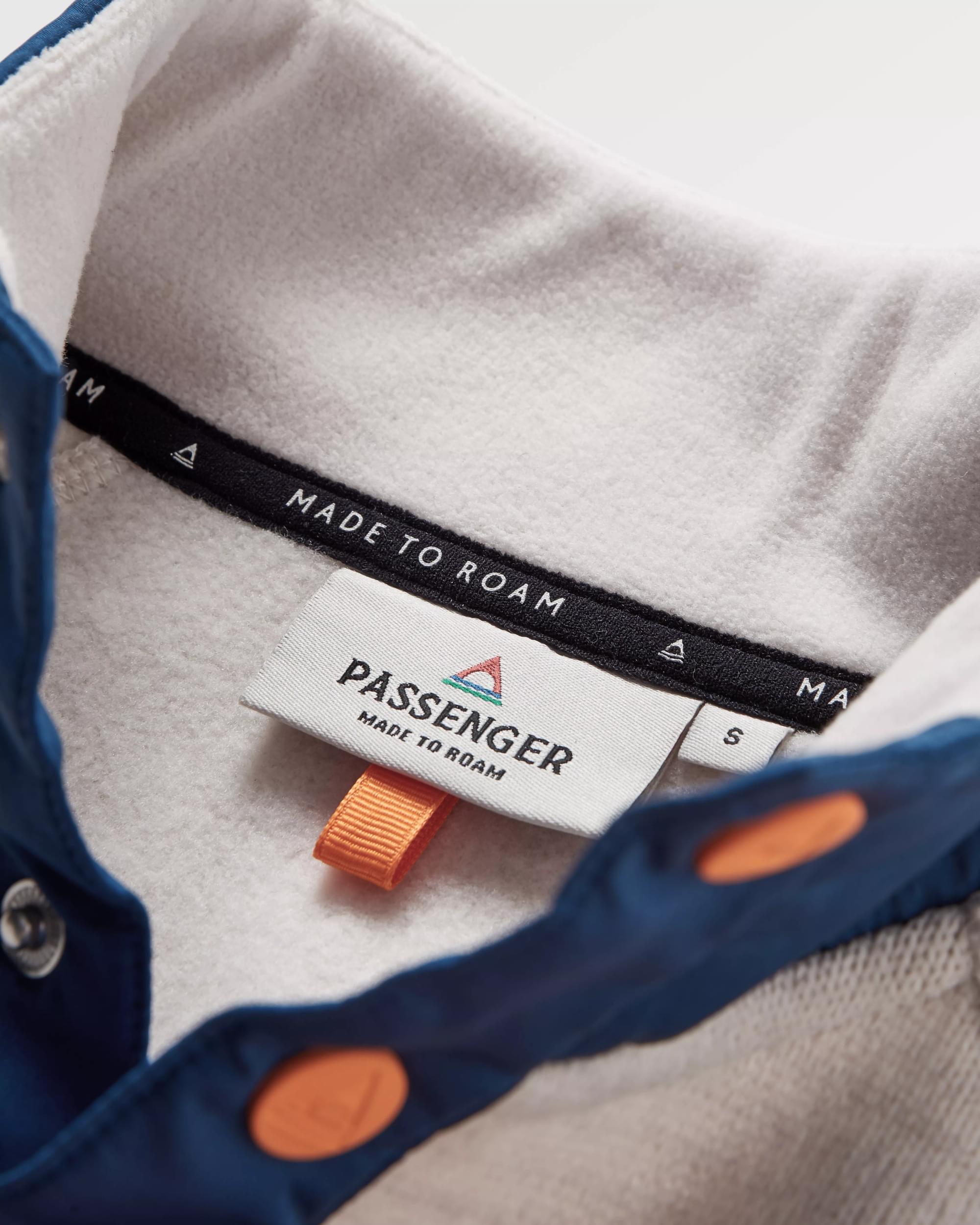 Amber Recycled Polartec® Fleece - Vintage White