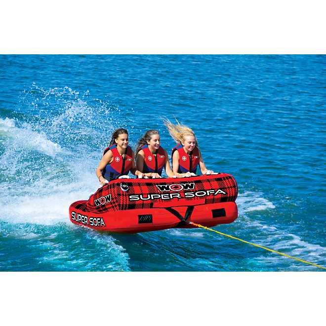 WOW Watersports Super Sofa 3 Person Towable