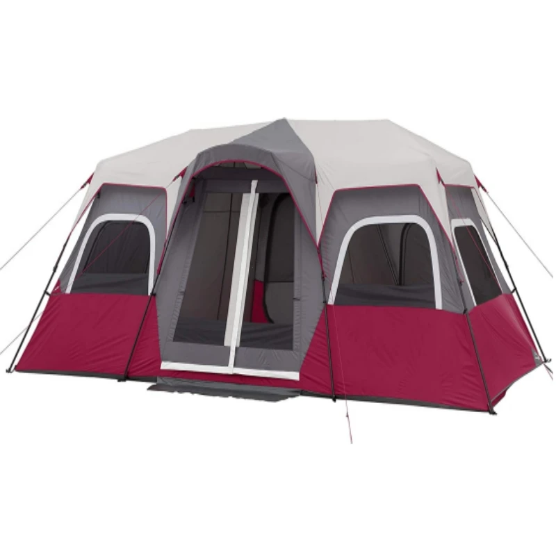 Waterproof Large 12 Person 3 Room Outdoor Hiking Traveling Tents Family Camping Tent