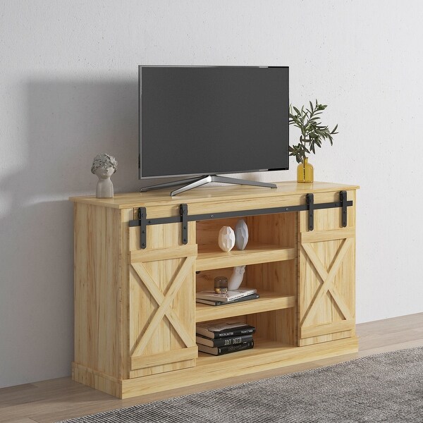 Nestfair TV Stand Storage Cabinet for TV up to 65 Inches