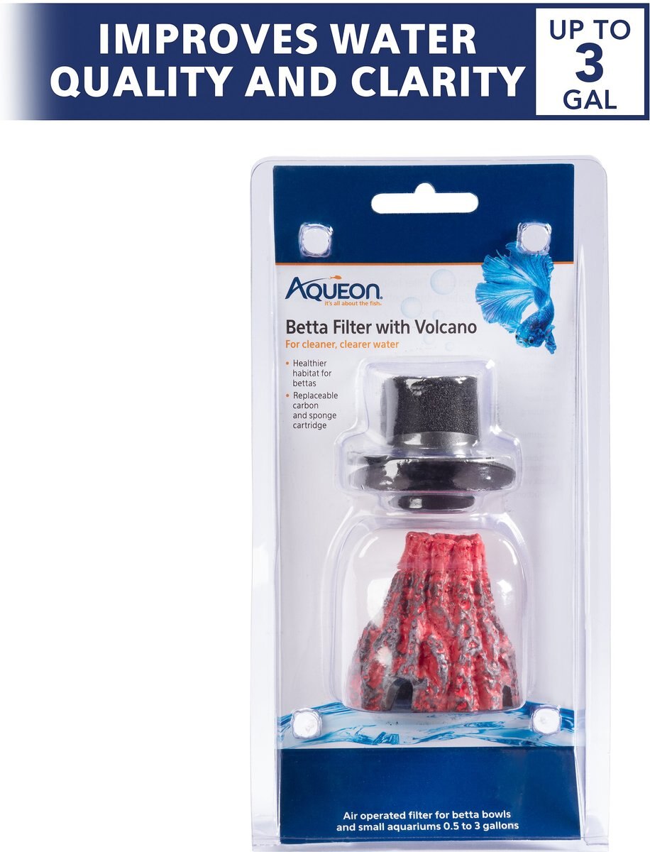 Aqueon Betta Volcano Betta Fish Aquarium Filter