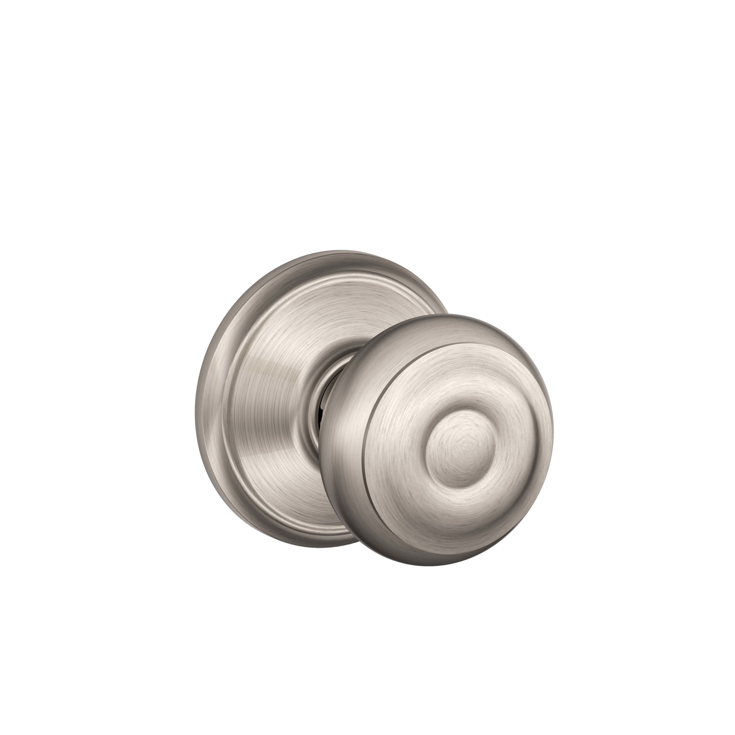 Schlage Georgian Satin Nickel Passage Lockset 1-3/4 in.