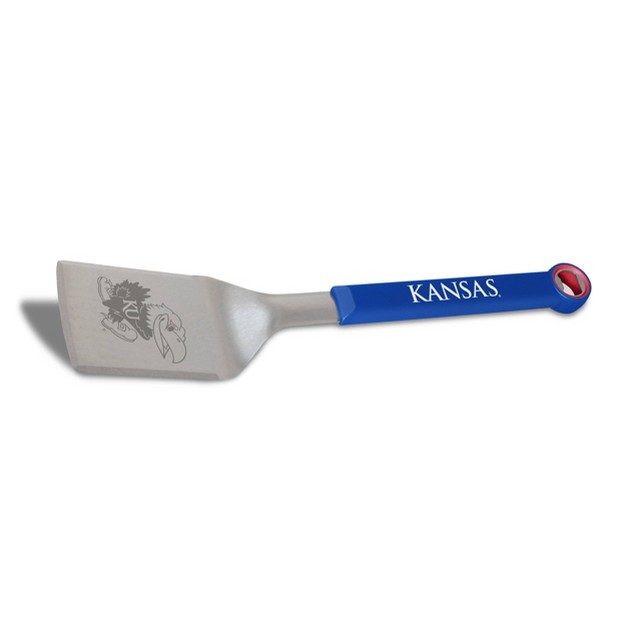 Ncaa Kansas Jayhawks Stainless Steel Bbq Spatula With Bottle Opener