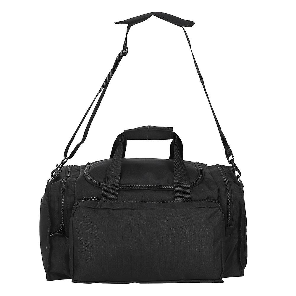 Outdoor Single-shoulder Bag Sports Bag Slanting Cross Handbag For Tactic Shooting(black)