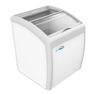 Koolmore 5.7 cu. ft. Manual Defrost Commercial Chest Freezer Ice Cream Display in White KICF-26