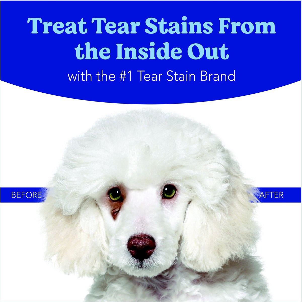 Angels' Eyes Natural Chicken Flavored Powder Tear Stain Supplement for Dogs and Cats