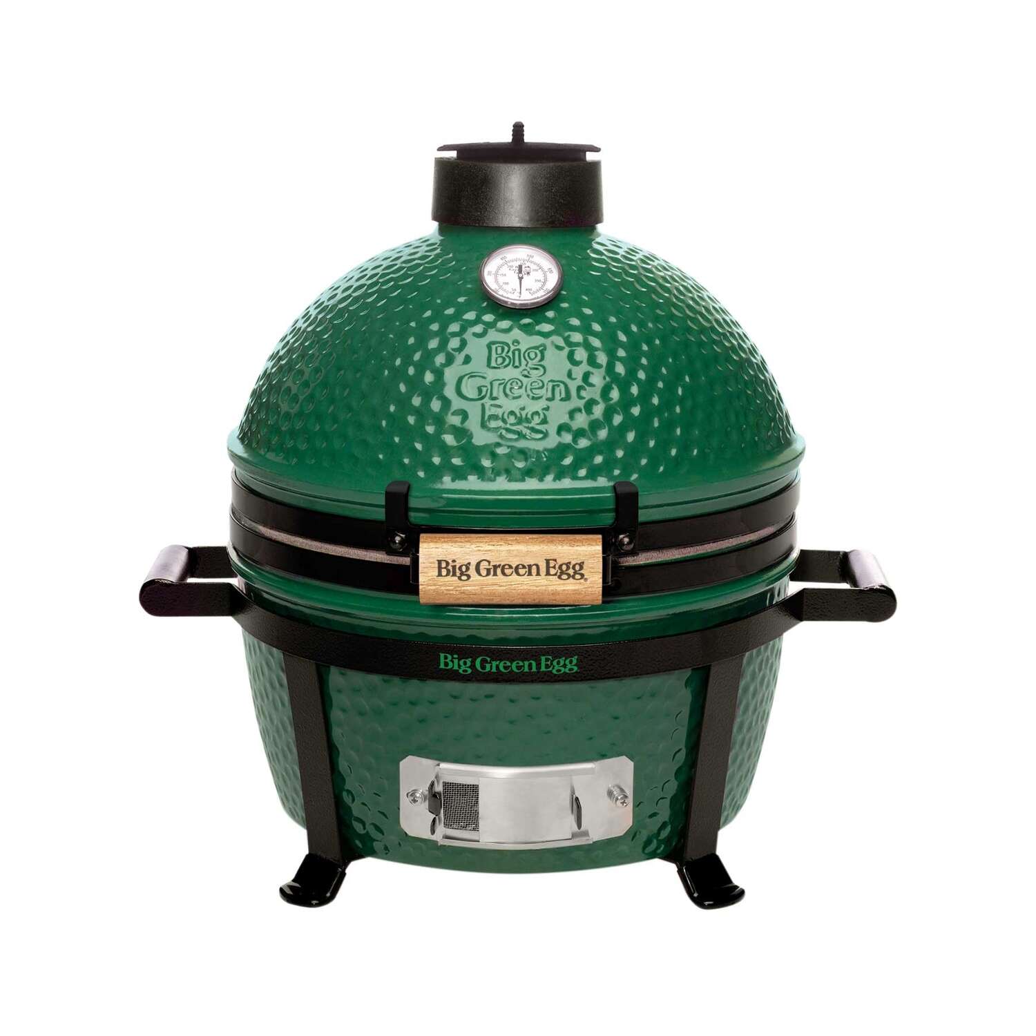 Big Green Egg 13 in. MiniMax EGG Package Charcoal Kamado Grill and Smoker Green