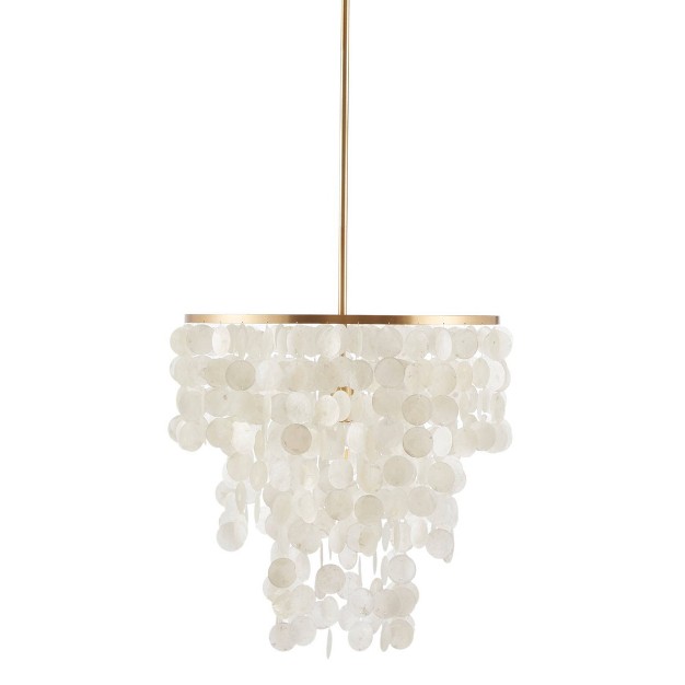 Isla Chandelier White