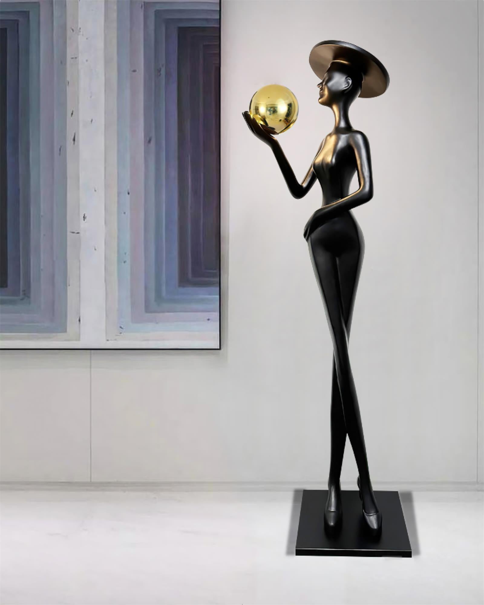 Sophia Elegance Sculpture Floor Lamp