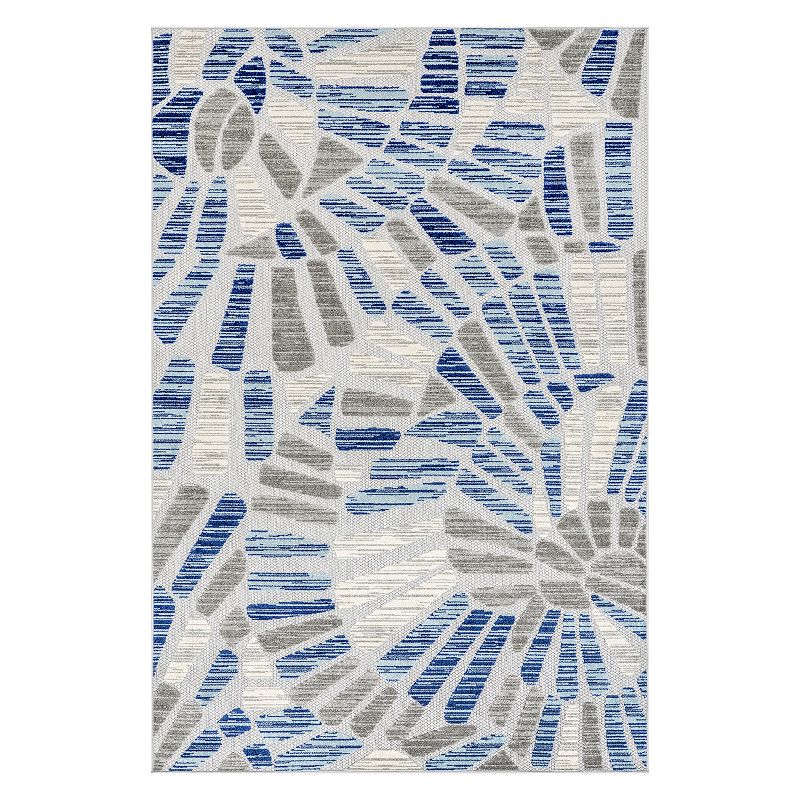 nuLoom Misty Abstract Transitional Indoor/Outdoor Area Rug