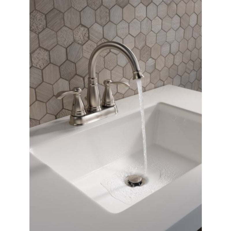 LAV FAUCET2H W/POP BN LL