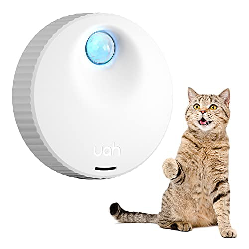 uahpet Cat Litter Deodorizer 99% Deodorization Litter Box Odor Eliminator 99.9% Dust-Free 9-Day Battery Life Genie for All Kinds of Cat Litter Box Bathroom Wardrobe Kitchen and Small Area