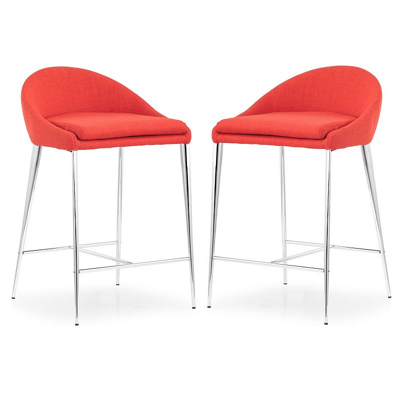 Zuo Modern 2-piece Reykjavik Counter Chair Set