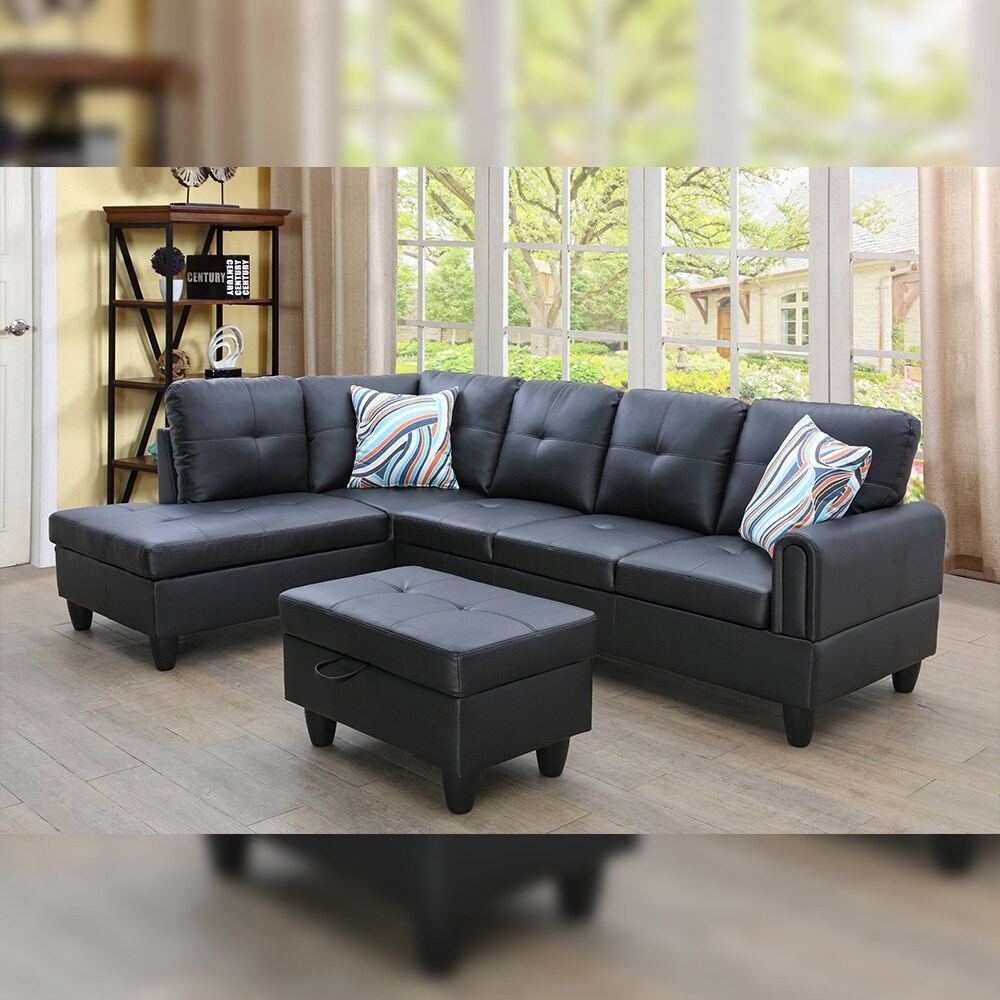 Star HomeLiving Sectional Sofa With Ottoman