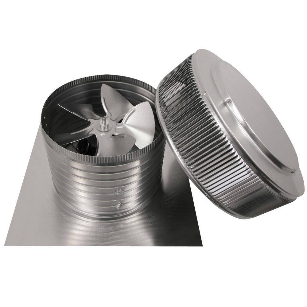 Active Ventilation 800 CFM Power Mill 12 in. Dia Aura Attic Fan with 8 in. Collar AF-12-C8