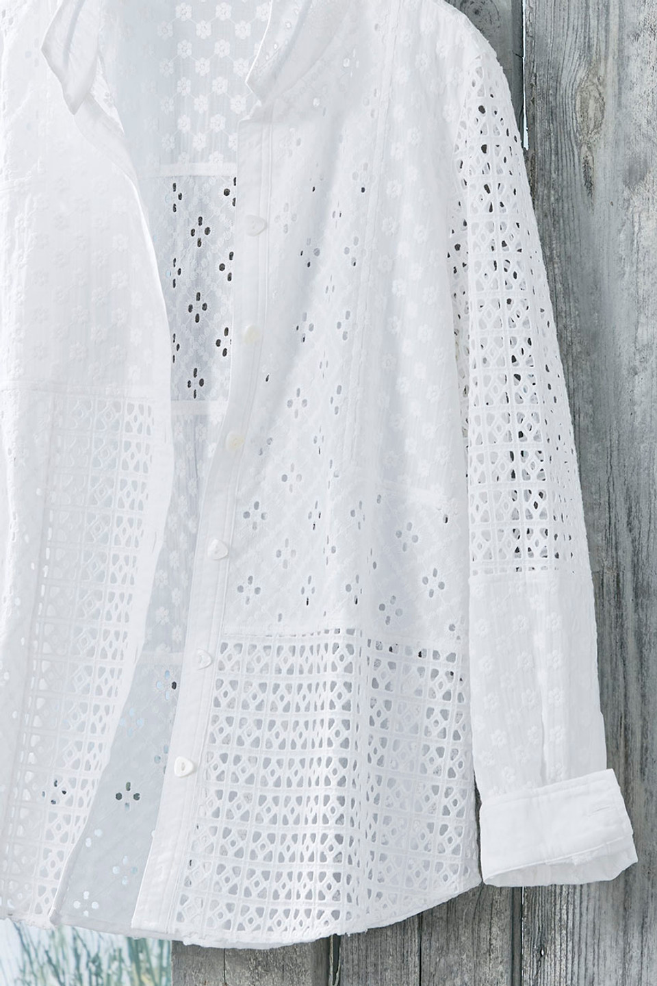 Effortless Eyelet Shirt - Coldwater Creek