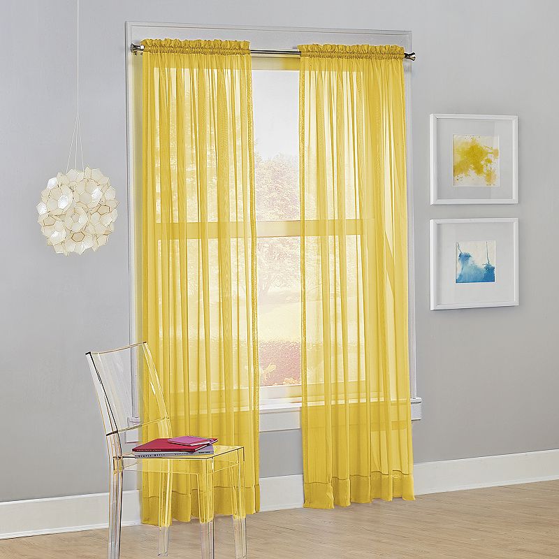 No. 918 1-Panel Calypso Sheer Voile Window Curtain