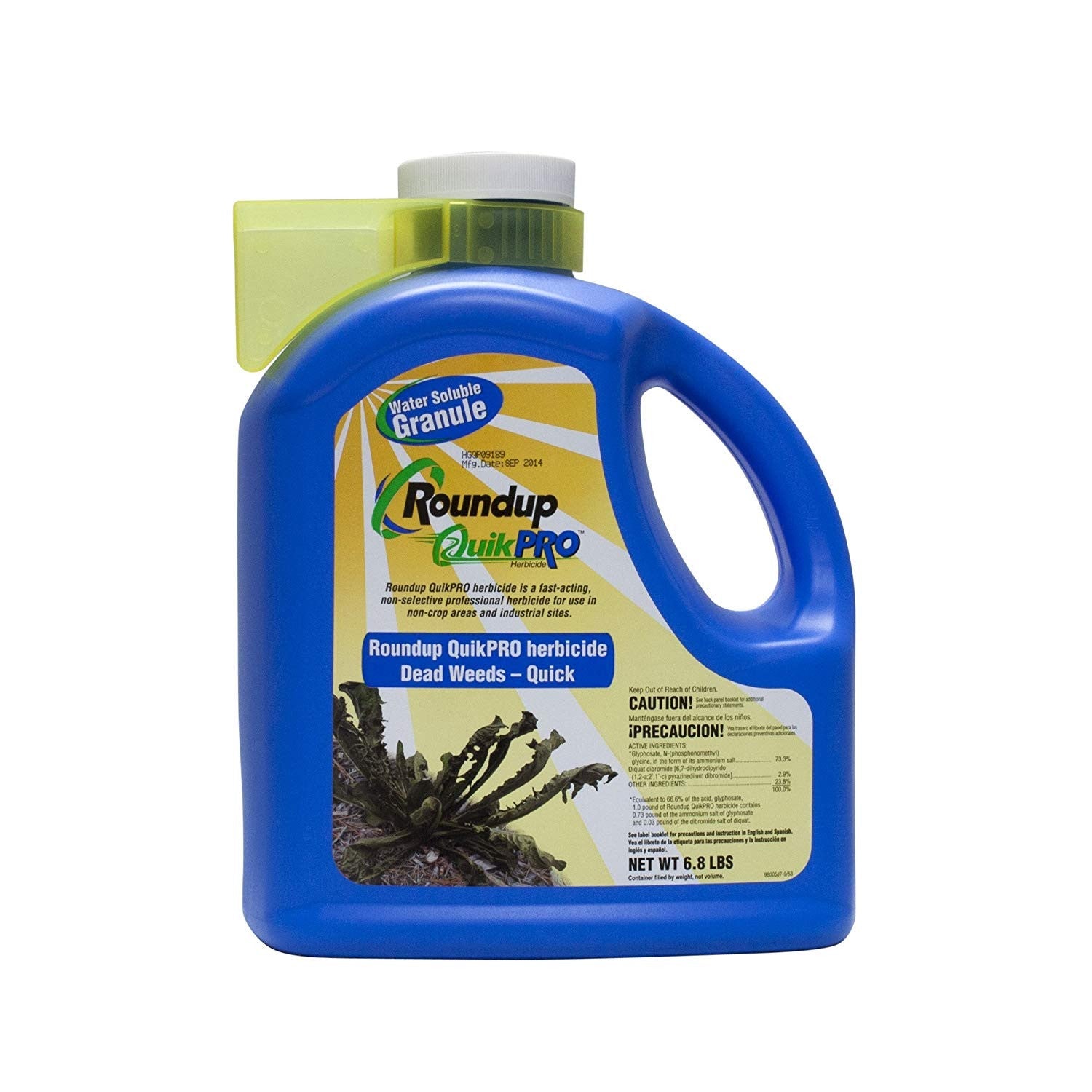 ?Roundup Quickpro Dry Formula with Glyphosate and Diquat (2 Jugs)