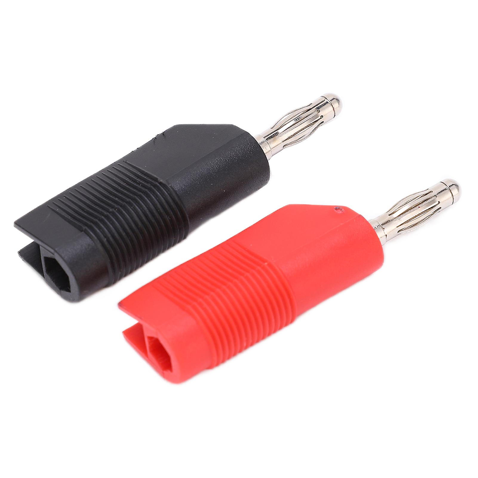 U33 4mm Soldering Free Banana Plug Large Current Mini Banana Plug Connectors For Electrical Testing