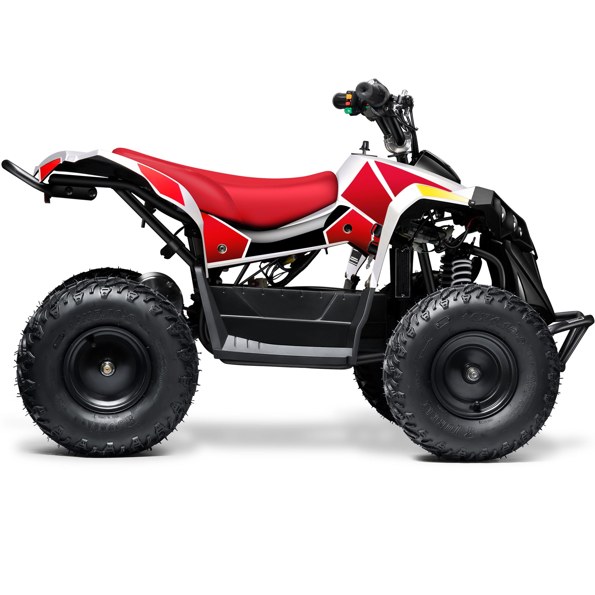 MotoTec E-Bully 36v 1000w Kids ATV White