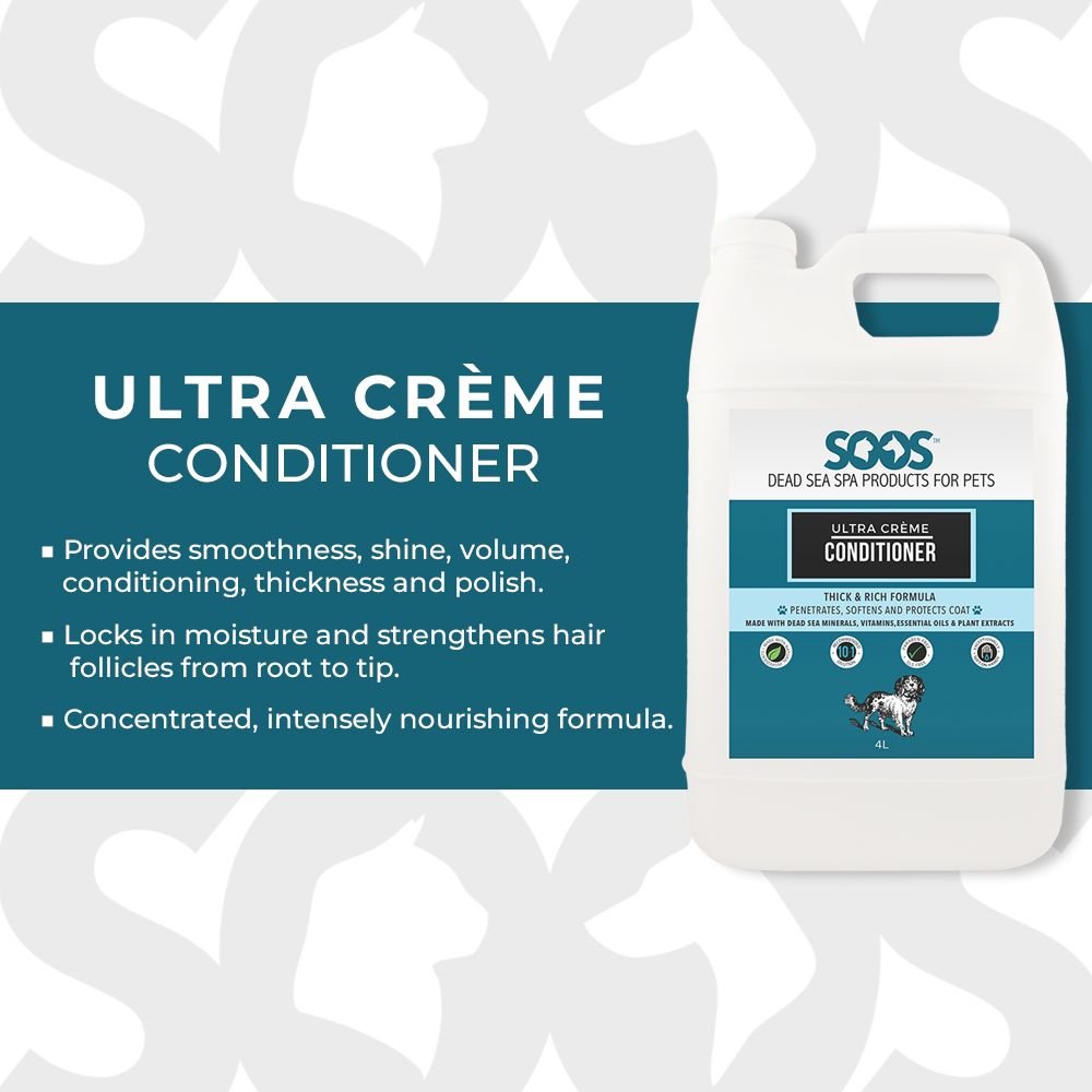 Soos Pets Ultra Creme Dog and Cat Conditioner