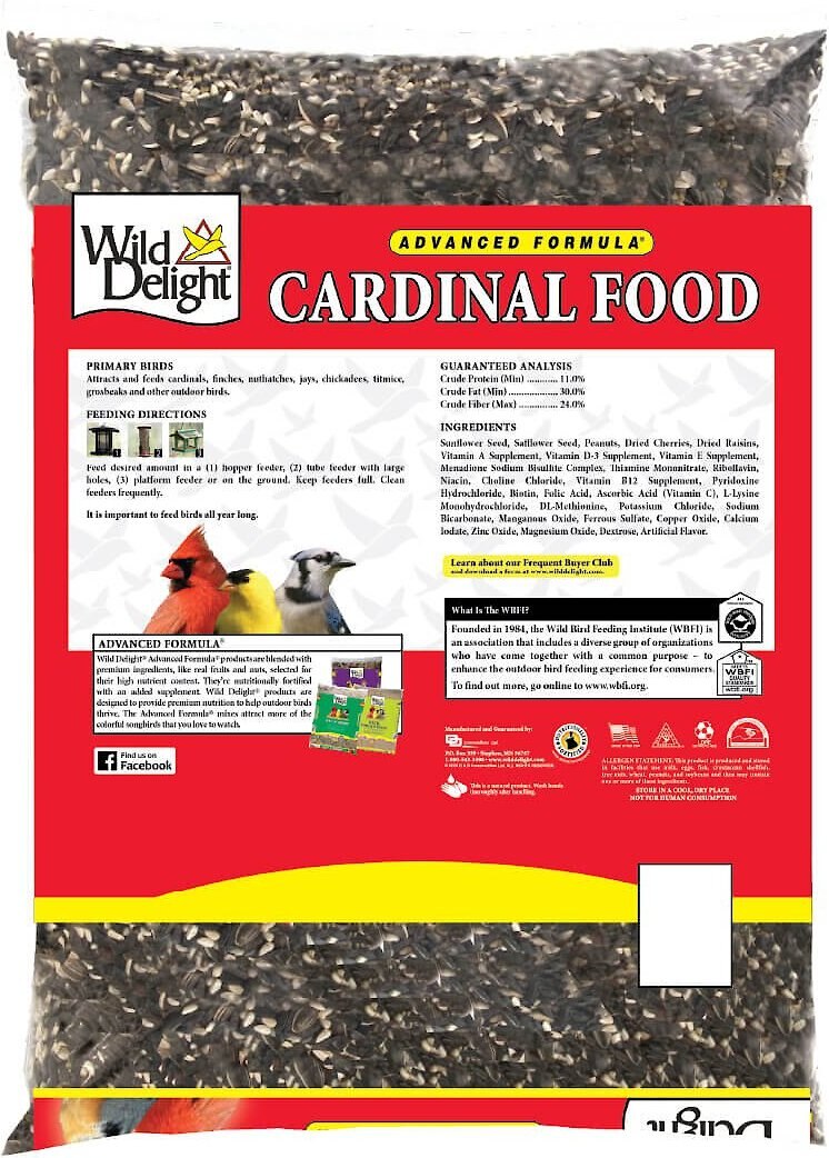 Wild Delight Cardinal Wild Bird Food