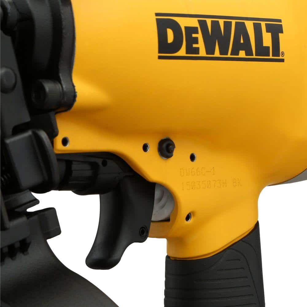 DEWALT Pneumatic 15-Degree Coil Siding Nailer DW66C-1