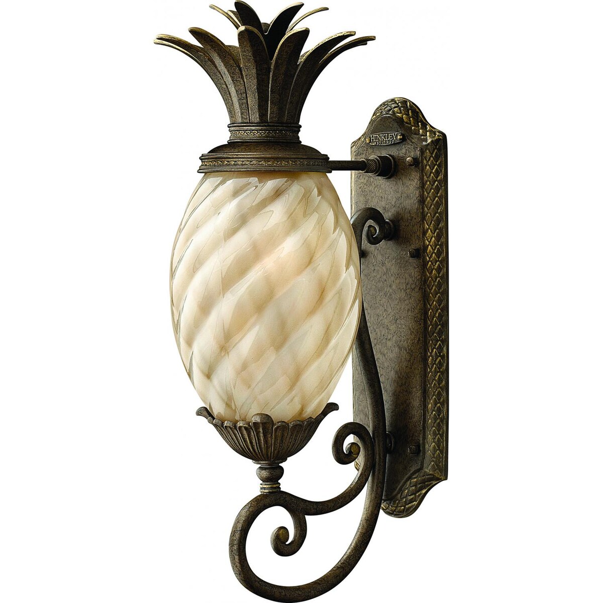 Hinkley Lighting Plantation One Light 21-Inch Outdoor Wall Light