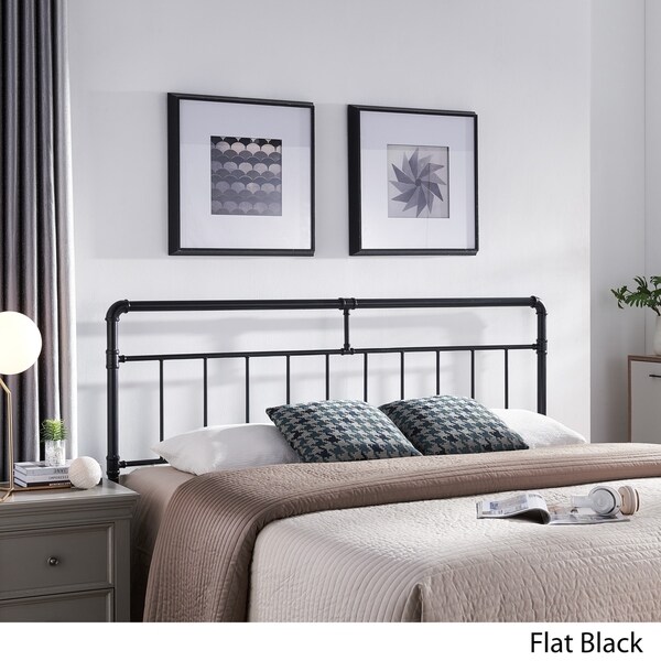 Aborn Contemporary Iron Headboard by Christopher Knight Home - - 30148024