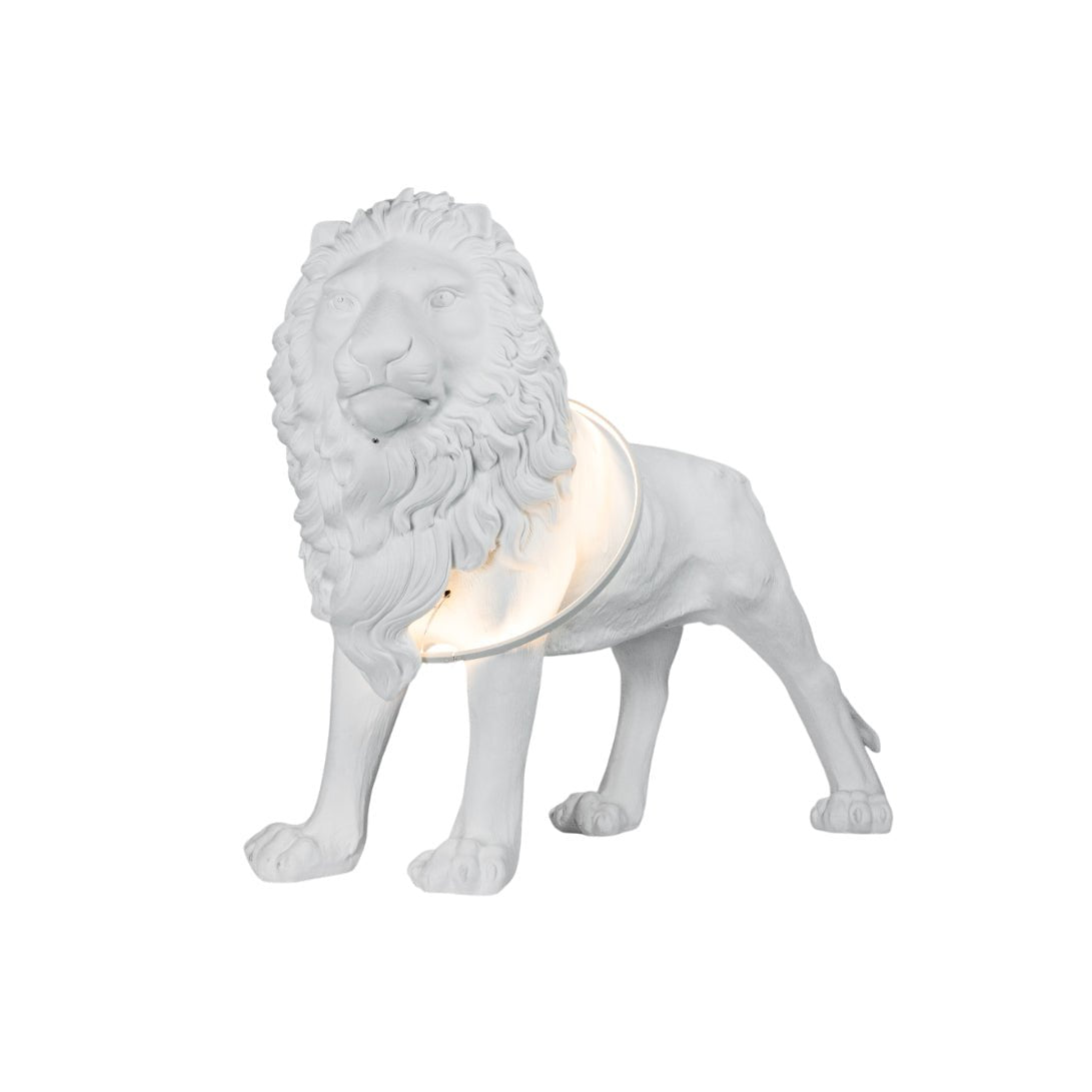 Leo Lion Sculpture Floor Lamp