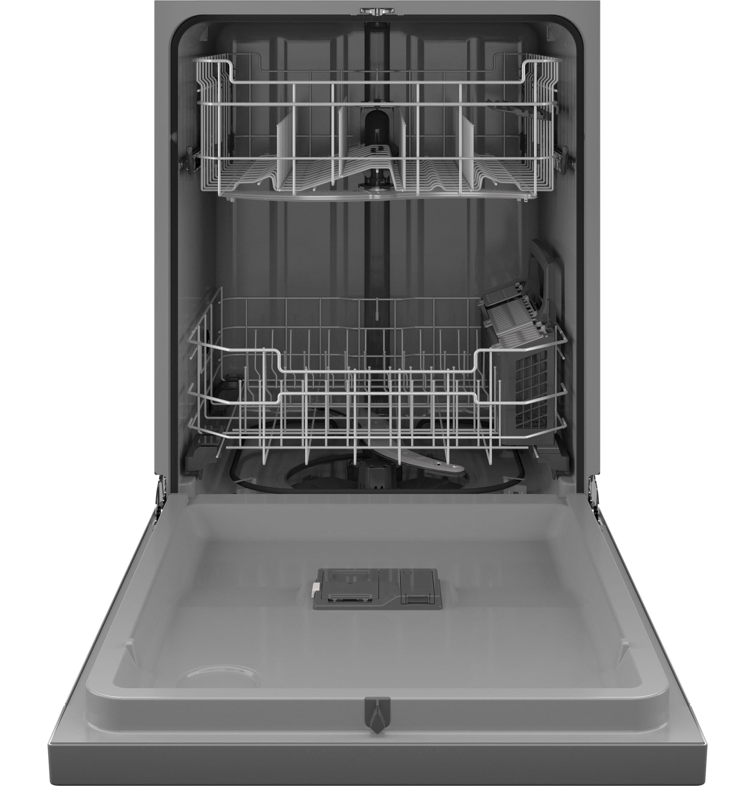 Ge Appliances GDF550PSRSS Ge® Front Control With Plastic Interior Dishwasher With Sanitize Cycle & Dry Boost