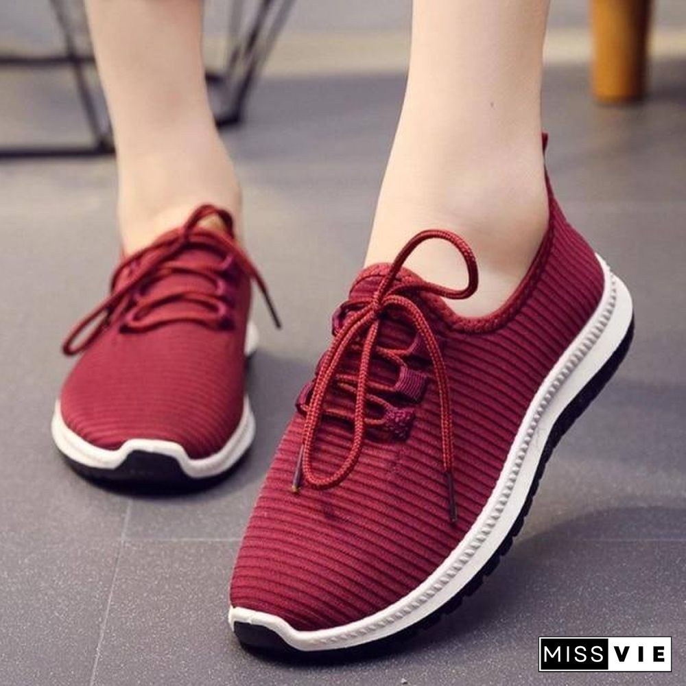 Spring Women Casual Shoes Breathable Mesh Platform Sneakers Women New Fashion Mesh Sneakers Shoes Woman Tenis Feminino