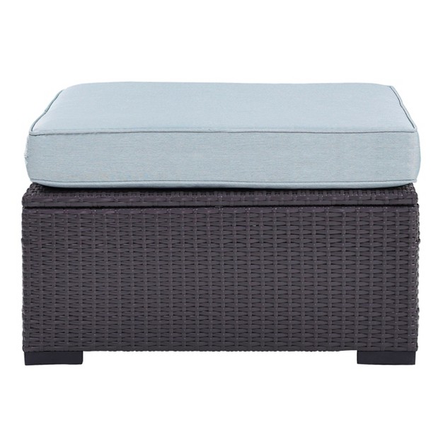 Biscayne Ottoman With Mist Cushions Crosley