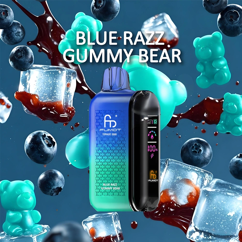 Fumot Tornado 20000 Puffs - Blue Razz Gummy Bear