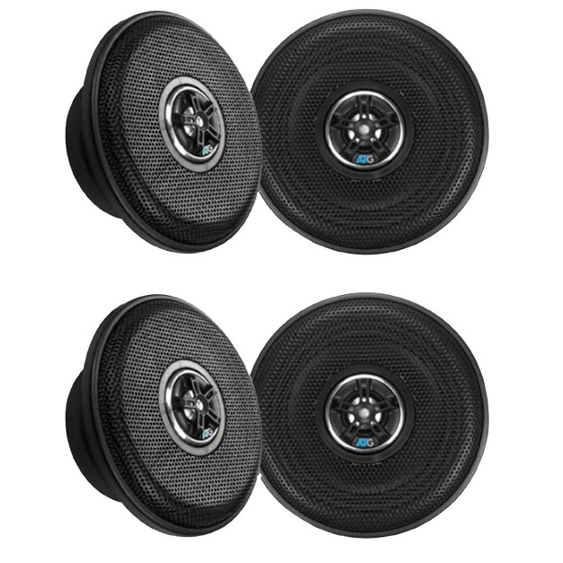 Atg Audio 8 Inch Power Sports Series Rugged And Loud Speaker Bundle 2 Pair 4 Total