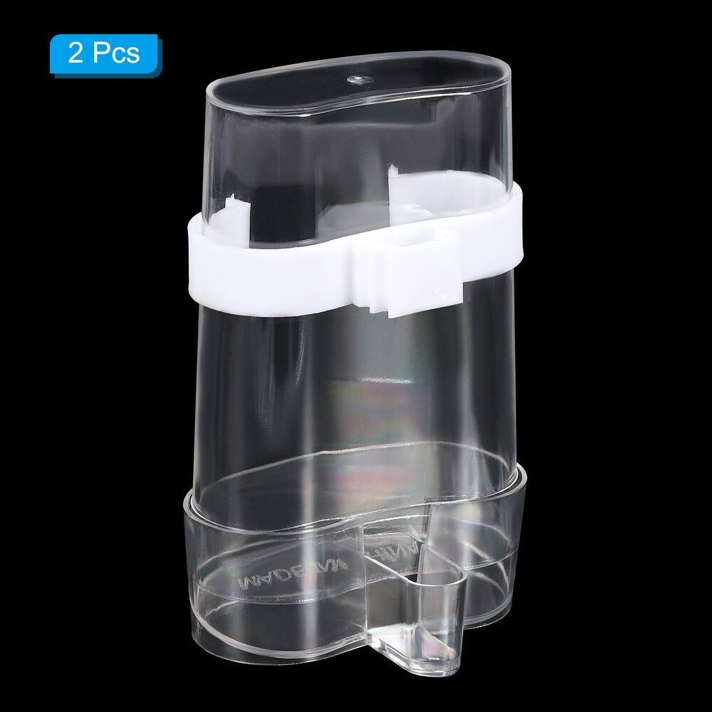 2x Automatic Pigeon Feeder Large Bird Waterer Drinker Water Dispenser