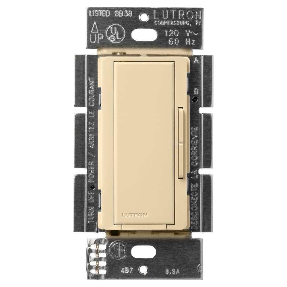 Lutron Maestro Companion Multi-Location Dimmer Switch Only for Use with Maestro LED+ Dimmer Ivory (MA-R-IV) MA-R-IV