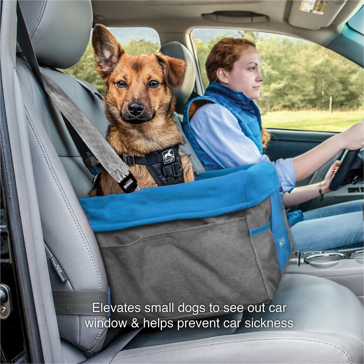 Kurgo Heather Dog Booster Seat