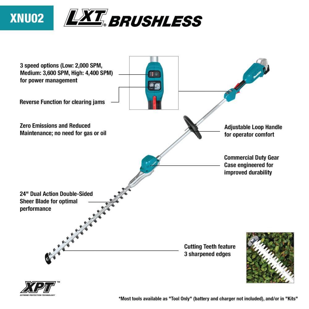 Makita 18V LXT Lithium-Ion Brushless Cordless 24