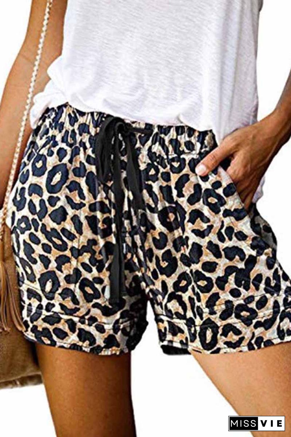 Summer Loose Print Shorts