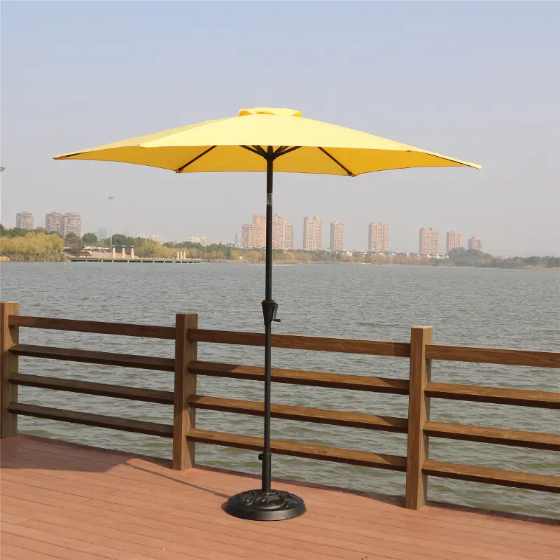 Yellow Patio Umbrella