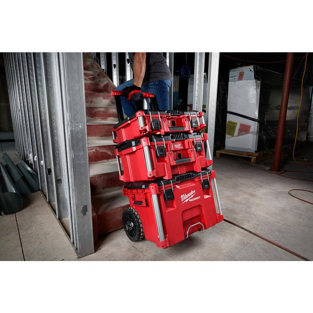 MW PACKOUT 22 in. Rolling Tool Box 22 in. Large Tool Box and 22 in. Medium Tool Box 8426-8425-8424