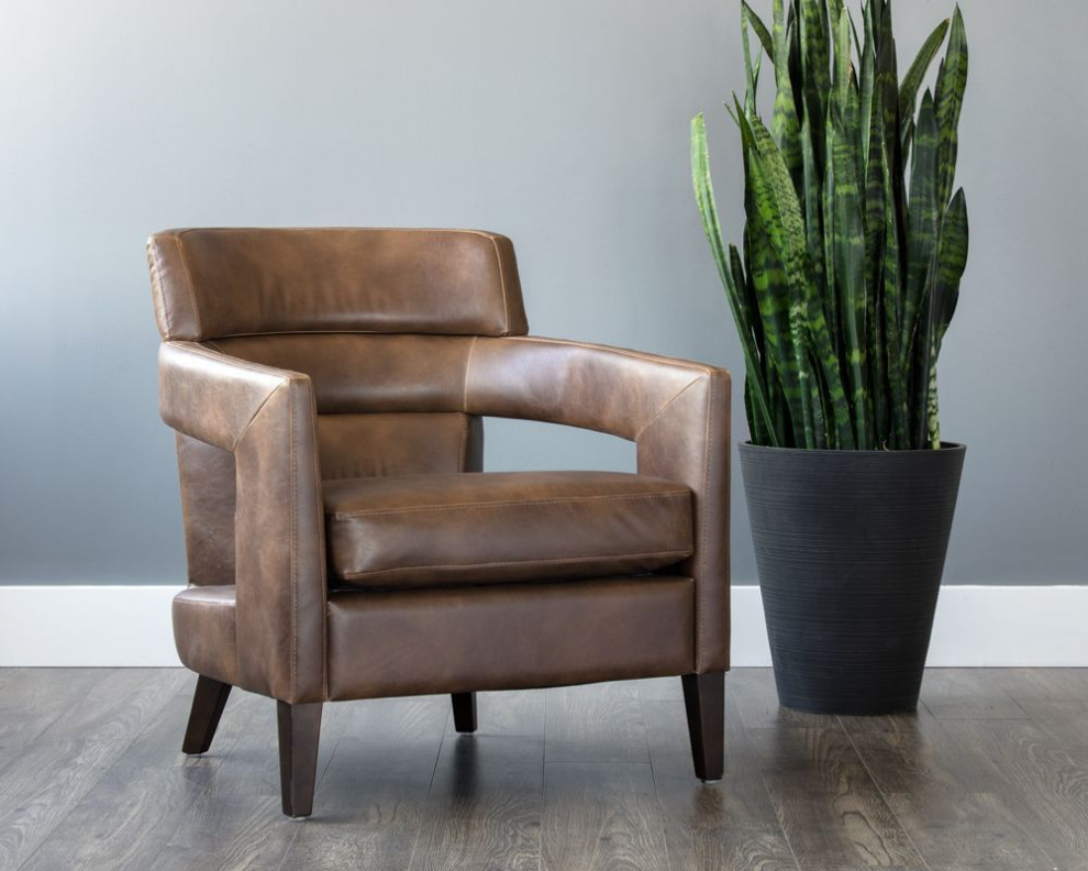 Sunpan 5West Bloor Armchair   Transitional   Armchairs And Accent Chairs   by Unlimited Furniture Group  Houzz